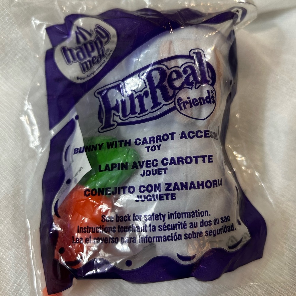 FurReal Friends Bunny with Carrot Happy Meal Toy